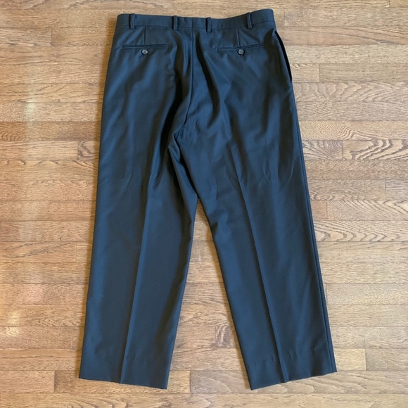 Men’s flat front 100% wool dress pants, 41/30 - Picture 2 of 6